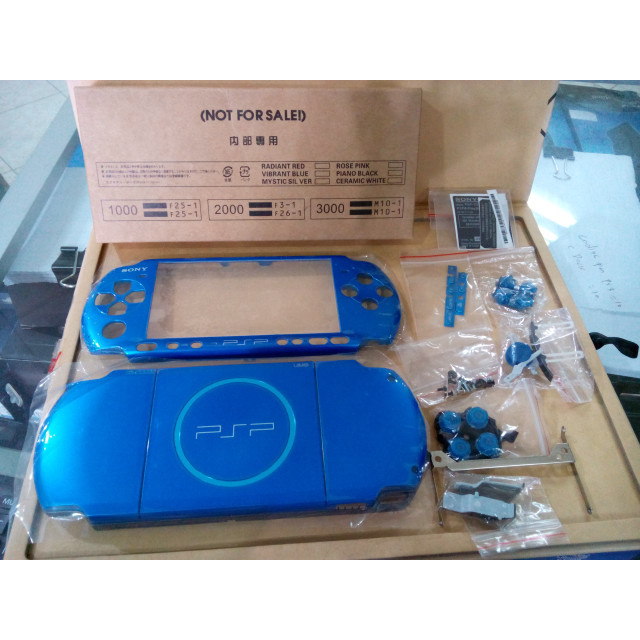 TERBARU CASING PSP 3000 ORIGINAL BLUE BISA GRAB