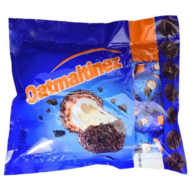 

S24939 OATMALTINEZ D.CHOCO CREAM WAFER BLUE BISKUIT 300GR MAJU BERSAMA (20250429)