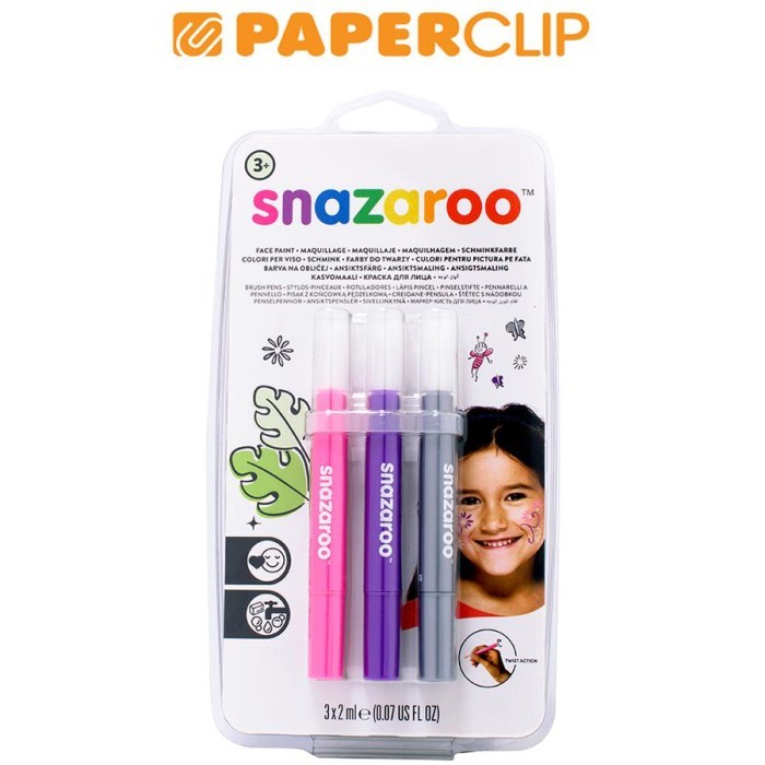 

TERBARU FACE PAINTING SNAZAROO BRUSH PEN FANTASY 1180141SN PROMO!