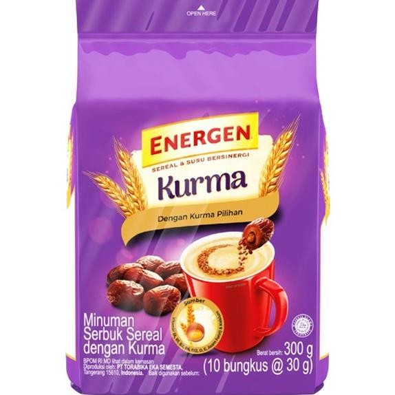 

Baru Energen Kurma Isi 10 X 30 G