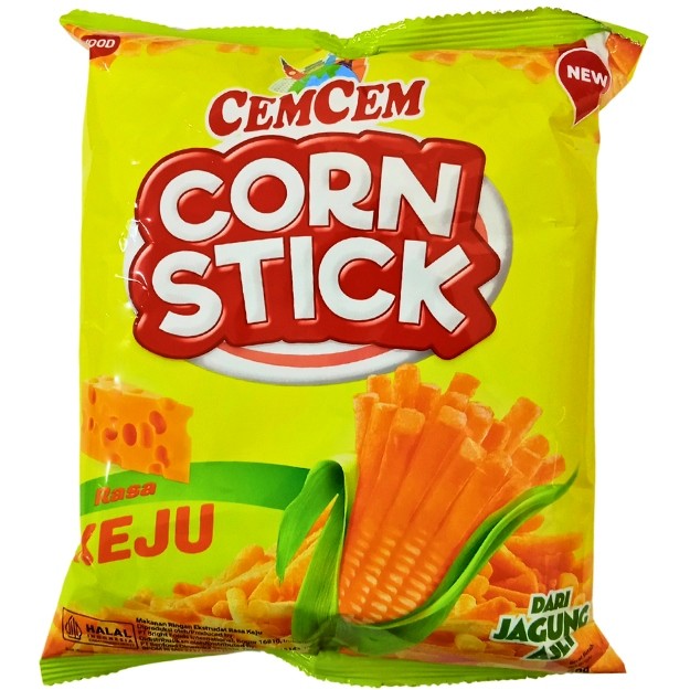 

S25066 CEMCEM CORN STICK KEJU POP CORN 60GR MAJU BERSAMA (20250315)