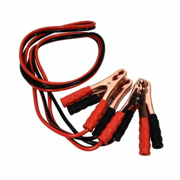 KRISBOW KABEL JUMPER AKI MOBIL 200 A PANJANG 2.6 METER