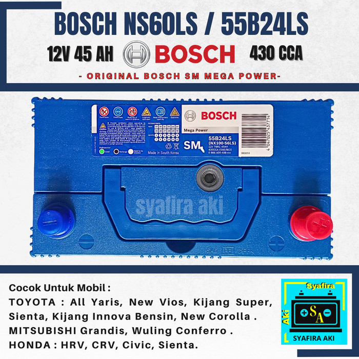 AKI BOSCH NS60LS / 55B24LS