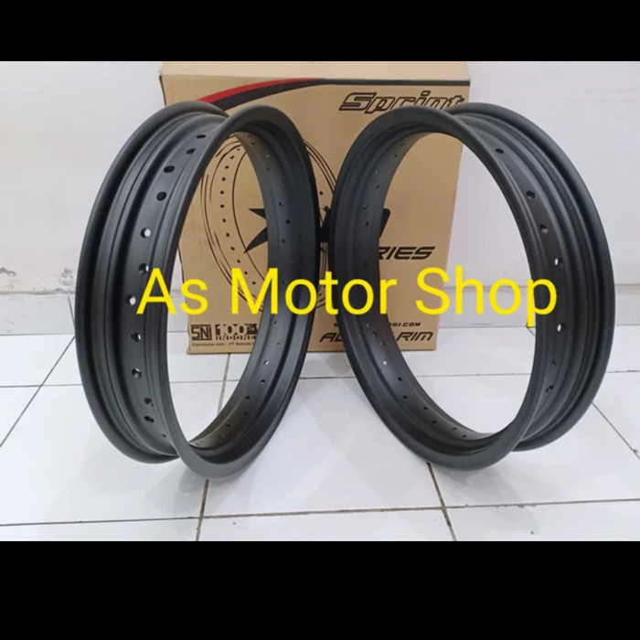 VELG SEPASANG MEREK SPRINT XD/WM TAPAK LEBAR UKURAN 250 - 350 RING 17