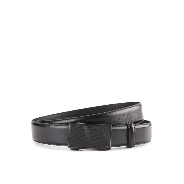 Obermain Ikat Pinggang Pria CHARLIE AUTOLOCK Black OBB0745BK