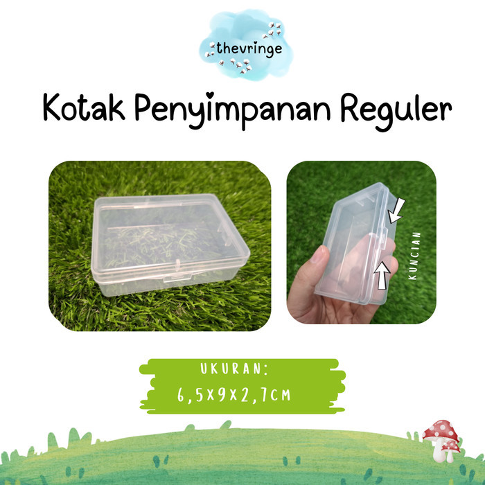 Kotak Flashcard Box Kosong Penyimpanan Flash Card