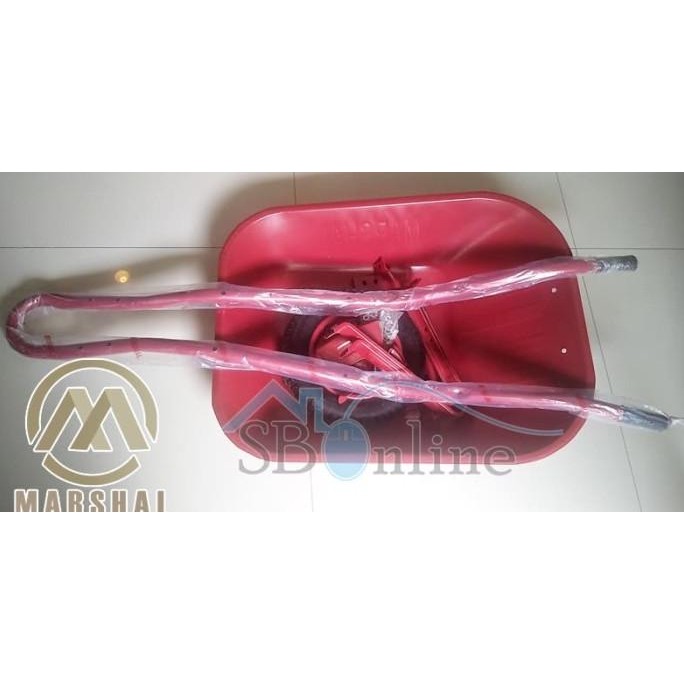 Gerobak Pasir Sorong Marshal Kuat Tebal Original Standar Internasional GOL