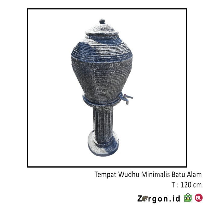 TERBARU Tempat Wudhu Minimalis - Gentong Air - Padasan Air Zorgon Termurah