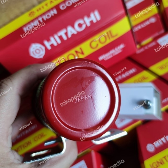Original.. Coil Ignition Koil Hitachi Panjang 12V Universal Kijang 5K 7K Futura