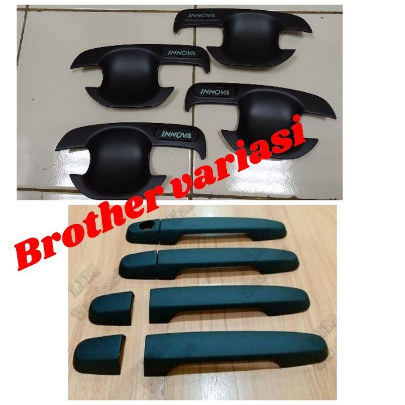 Outer Handle Cover Pintu Grand Innova 2014 2015 Hitam Doff