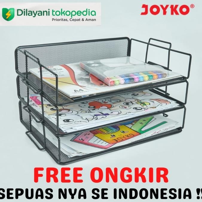 

Joyko Document Tray Organizer / Rak Kertas Dokumen Joyko BESAR DT-34 FS'