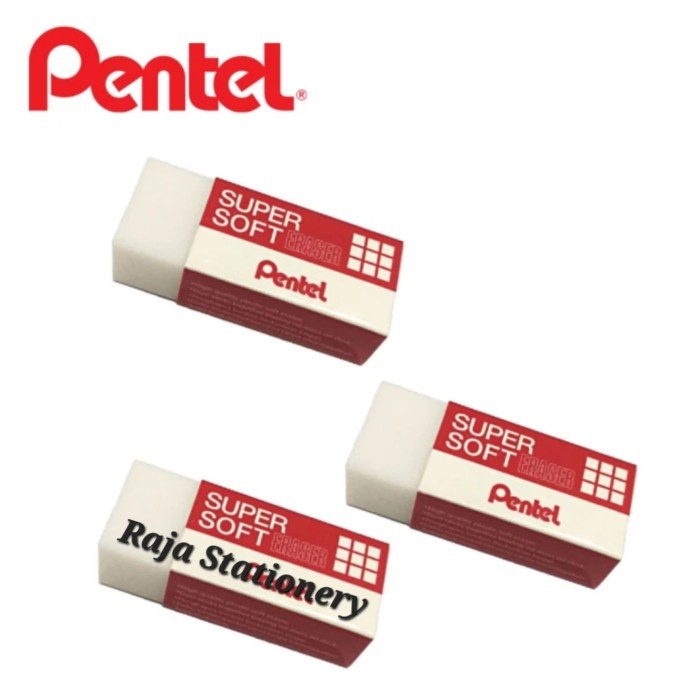 

Pentel Eraser White Dust Free / Penghapus Pentel Ujian Komputer Bersih