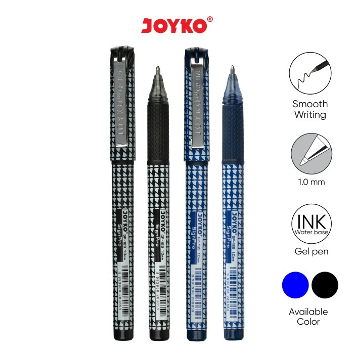 

Joyko Gel Pen Sign Pro 1.0Mm / Pulpen Pen Joyko Jel 1.0 Signpro Gp-169