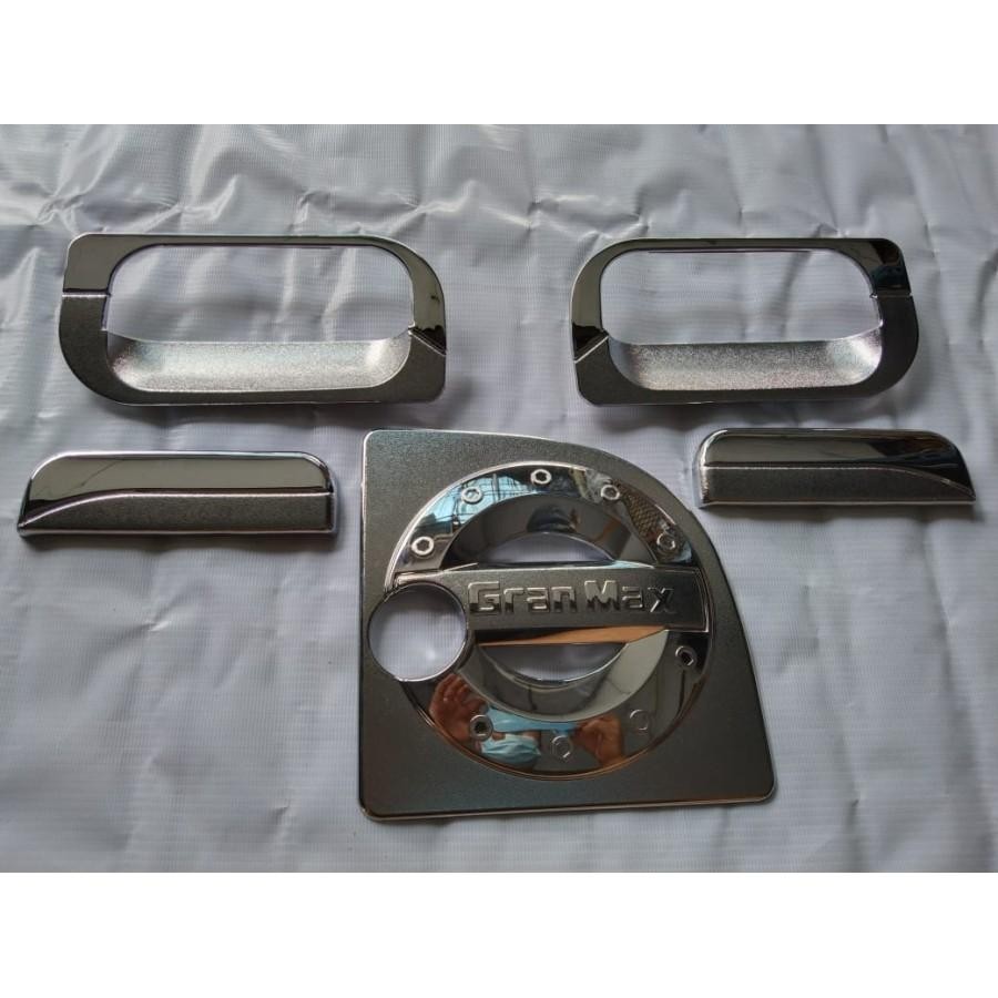 Murah Aksesoris Outer Handel Dan Cover Tangki Grand Max Pick Up Chrome