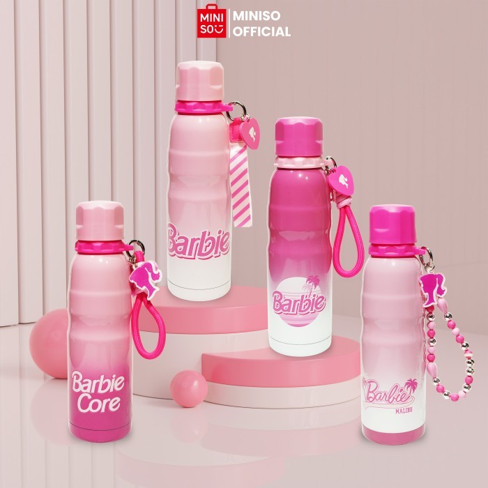 Miniso x Barbie Collection Cangkir Termos Insulated Water Bottle Thermos Cup Cooling Cup Botol Air