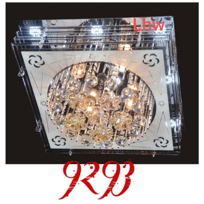 Lampu Hias Plafon Remote / Ceiling Lamp Led 9283 Dekorasi Ruang Utama Murah