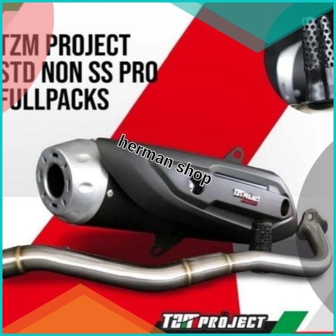 KNALPOT TZM PROJECT AEROX / LEXI - KNALPOT TZM AEROX / LEXI 07D35Z4 se