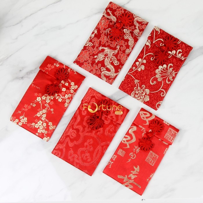 

Imlek Angpao Imlek Sangjit Lamaran Kawinan Kain Premium Kancing Vertikal - Kode B !NEW