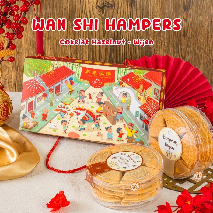 

Imlek Hampers Imlek CNY Box 2 Loves Semprong WijenNutella - WAN SHI !NEW