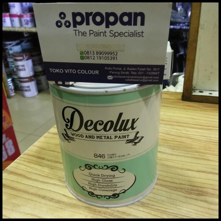 

DISKON CAT MINYAK DECOLUX 846 IVORY