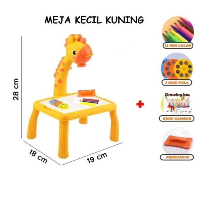 

MEJA EDUKASI ANAK PROJECTOR PAINTING - PAINTING LEARNING - MEJA Belajar Gambar LUKISAN Anak