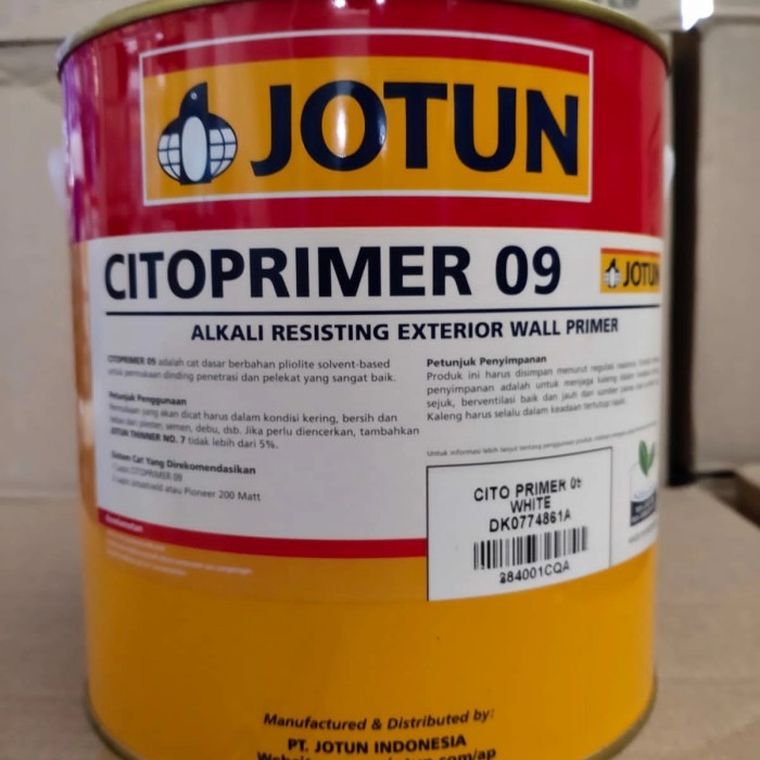TERLARIS JOTUN CITOPRIMER 09 / CAT DASAR ALKALI RESISTING