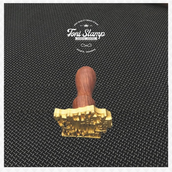 

HOT SALE! Gagang kayu plat emboss deboss matras hot stamp kuningan TERMURAH!!!