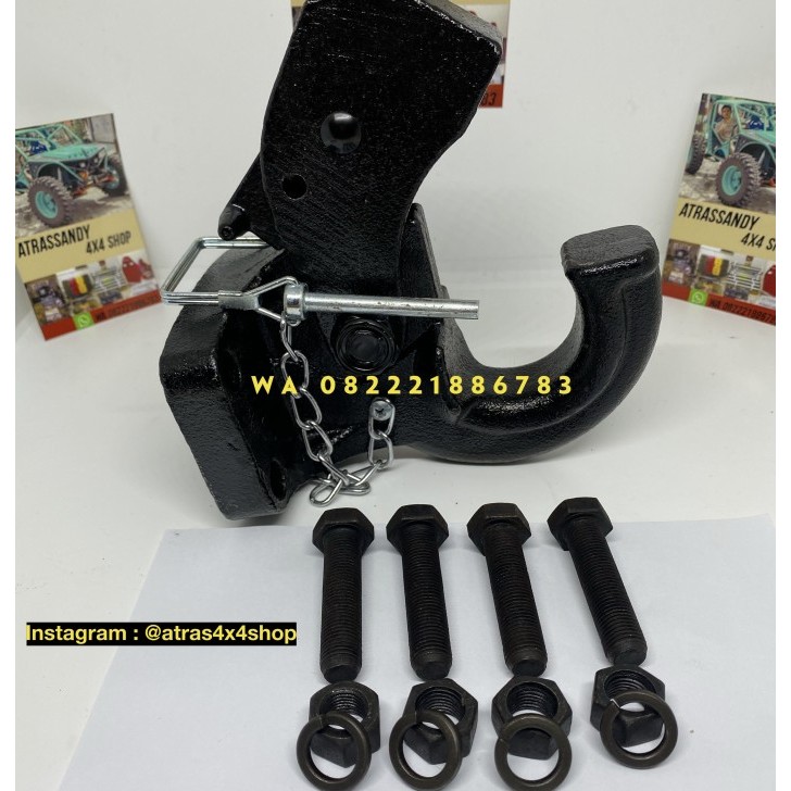 Bopel penderek towing bumper belakang mobil offroad jimny hardto taft