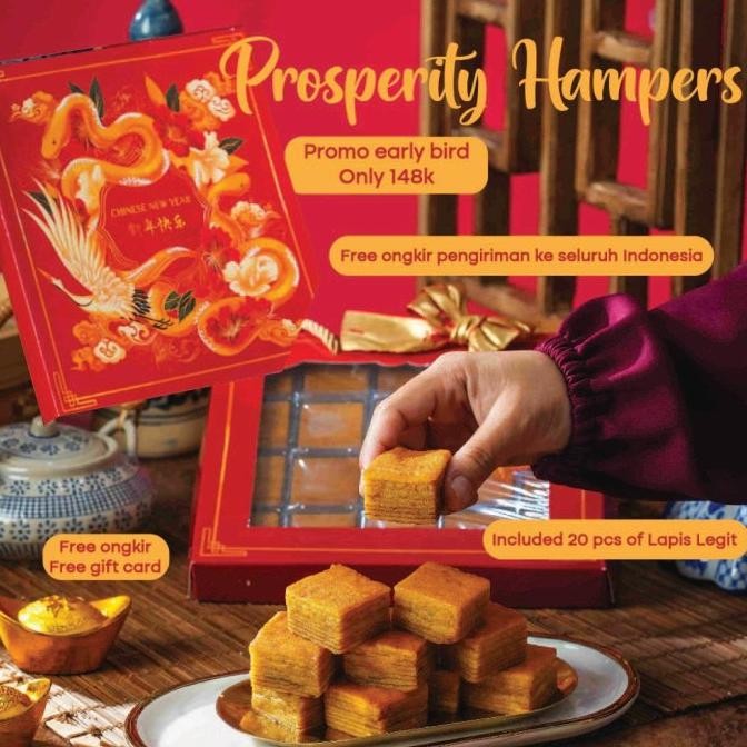 

Fgh Cny Hampers / Imlek Hampers / Parsel Chinese New Year Sincia