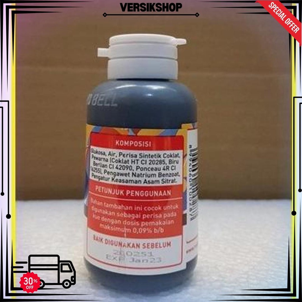 

Pewarna Dan Perisa Red Bell Rasa Dark Chocolate Coklat 55Ml Bj Best Seller