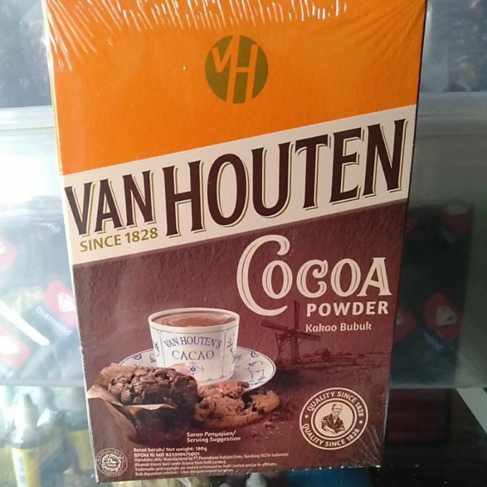 

BISA FAKTUR VAN HOUTEN COCOA POWDER 180 GR COKLAT BUBUK CHOCOLATE