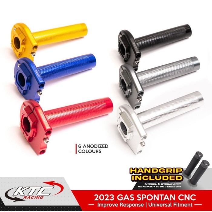 NEW 2023 GAS SPONTAN KTC RACING UNIVERSAL 2 KABEL NMAX AEROX PCX DLL