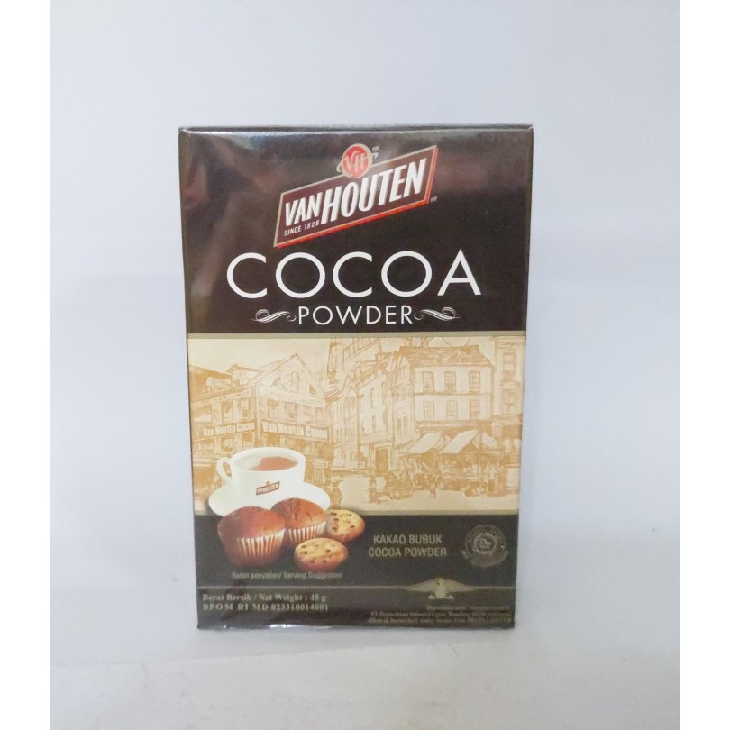 

BIG SALE Van Houten Cocoa Powder - 45 gr/ 90 gr / 180 gr