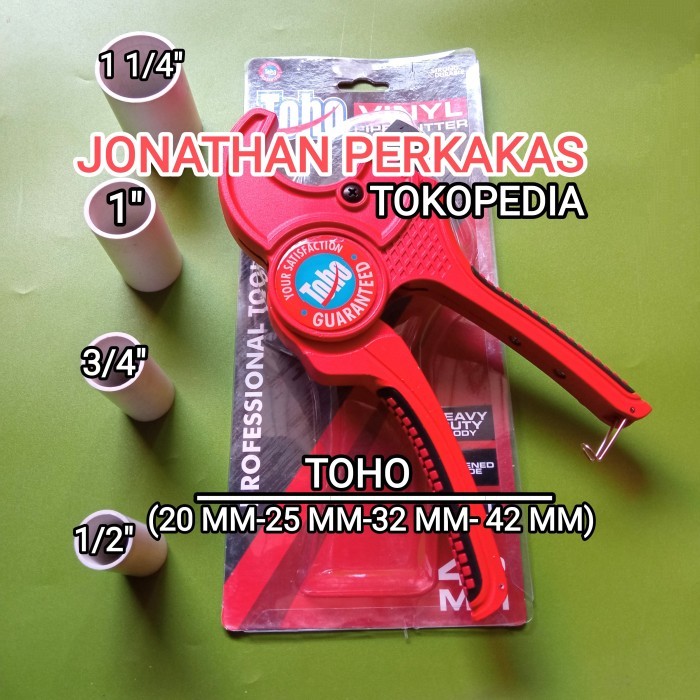 TERLARIS gunting pipa ppr toho/gunting pipa pvc toho/pipe cutter Tohoku