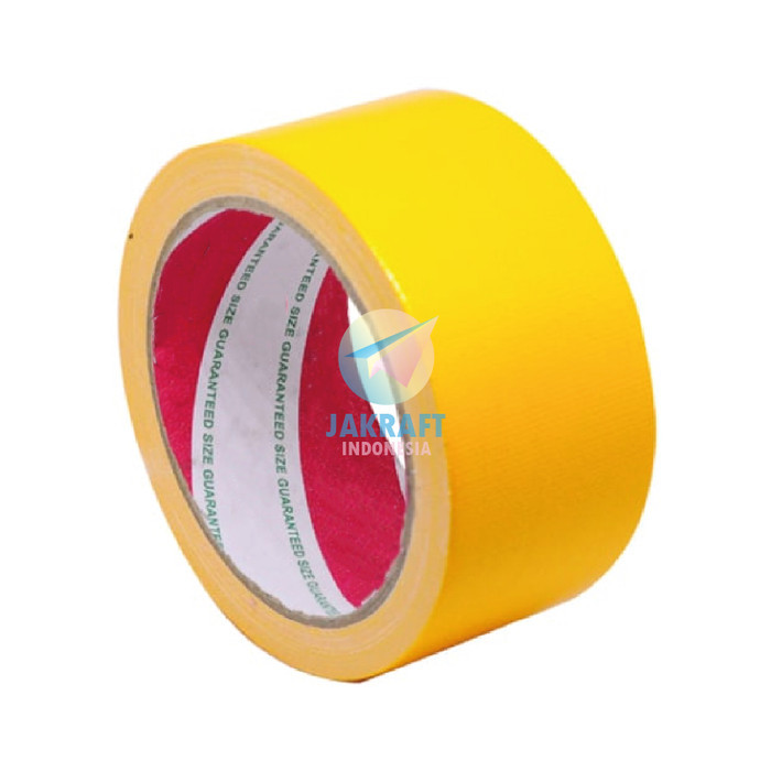 

Lakban Kain Duct Cloth Tape Inoki 2" Inch 48 Mm X 12 Meter (13 Yards) Hitam Black / Biru Blue /