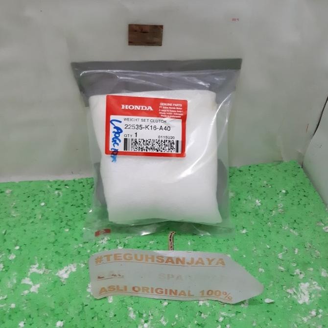 Baru Kampas Ganda 22535-K16-A40 Beat Fi Esp 2016 Scoopy Esp 2017 Ori Honda