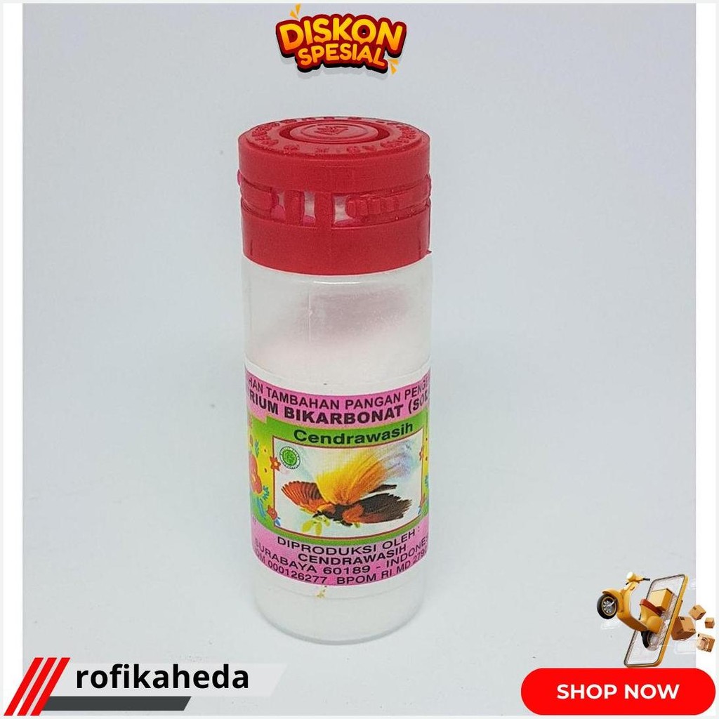 

Soda Kue Cap Cendrawasih 15Gr Original Produk