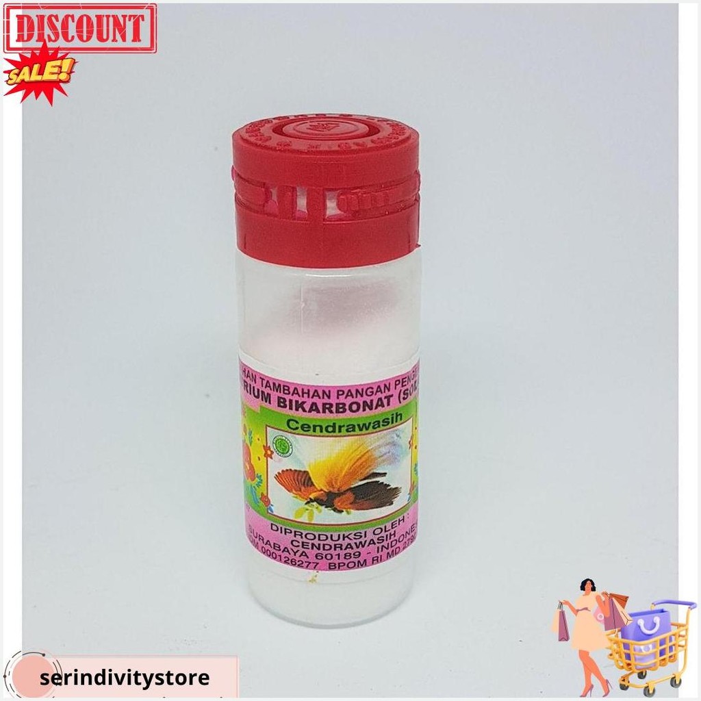 

Soda Kue Cap Cendrawasih 15Gr Siap Kirim