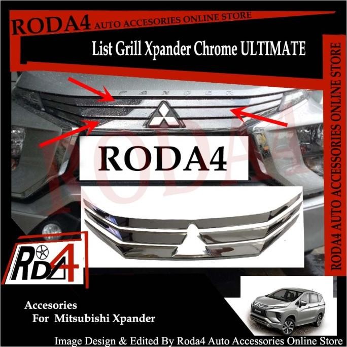 Cover Grill Xpander - List Grill Xpander Chrome ULTIMATE