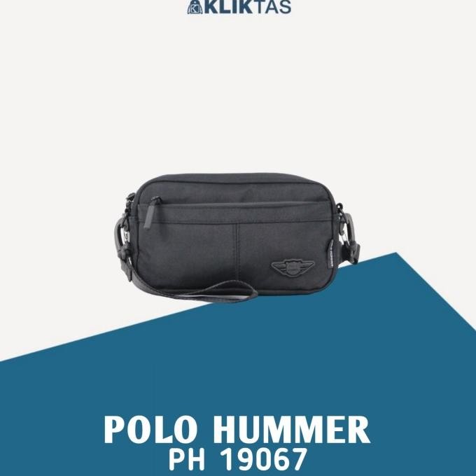 Sale Tas Tangan Pouch Pria Multifungsi Import Polo Hummer 19067 Hand Bag