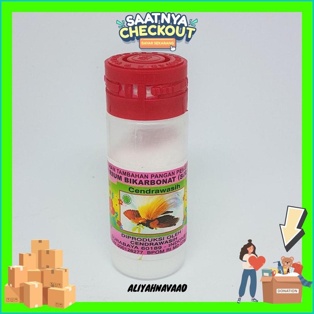 

Soda Kue Cap Cendrawasih 15Gr Termurah Banget