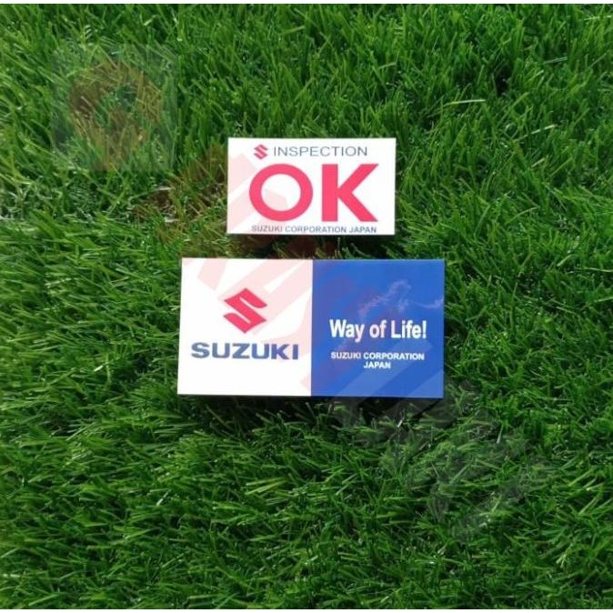 

Sale Sticker Suzuki Ok 1 Set Tempel Dalam Kaca