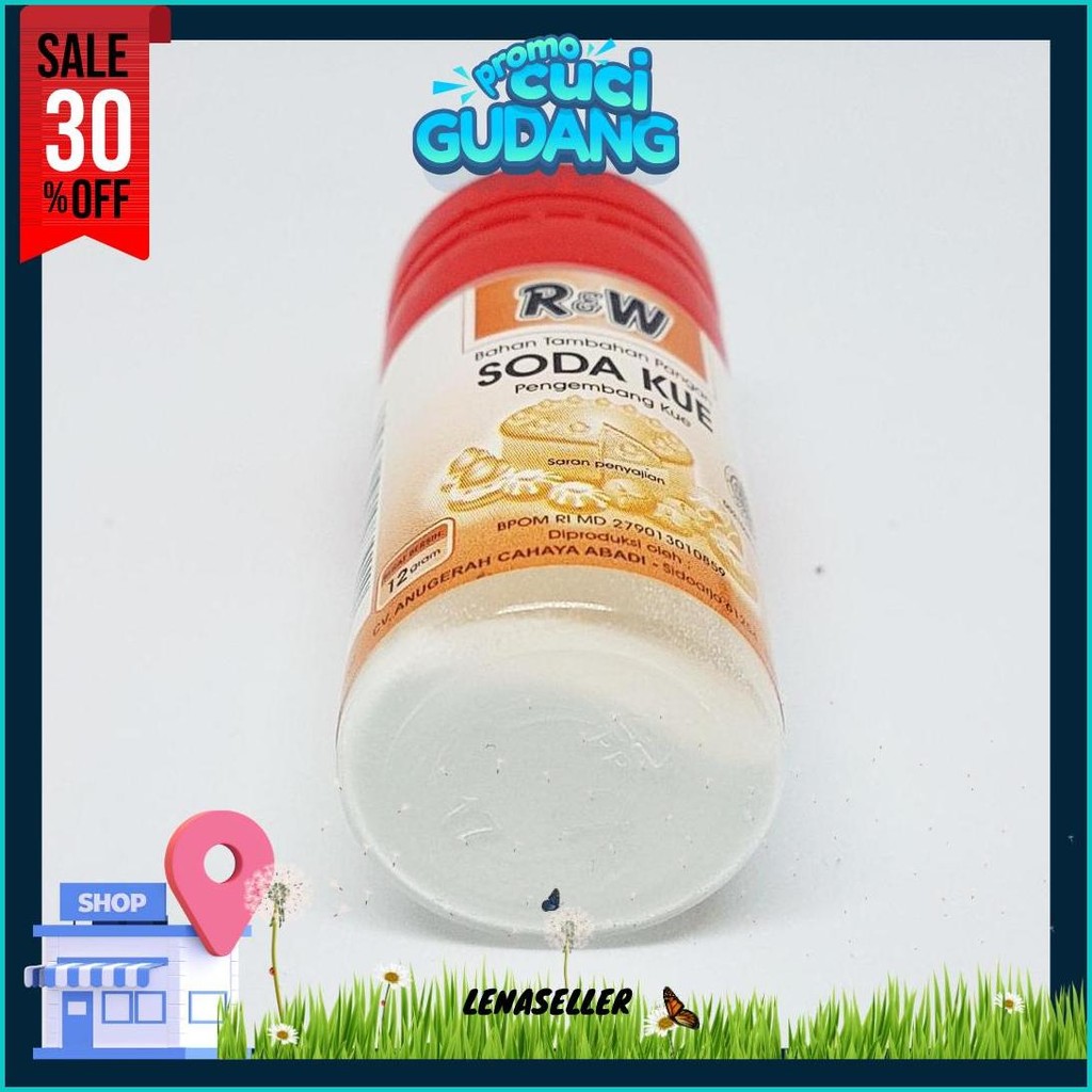 

Soda Kue R&W Botol 10 Gr Gratis Ongkir