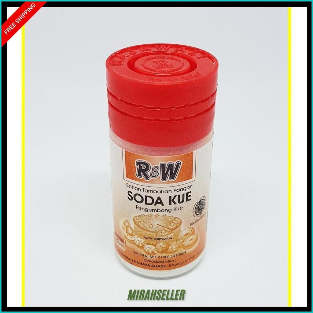 

Soda Kue R&W Botol 10 Gr Cod