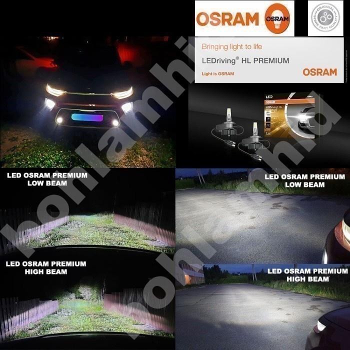 Lampu Led Calya Sigra Osram (Headlamp H4 Premium+Foglamp H11 Xlz) Terlariss 