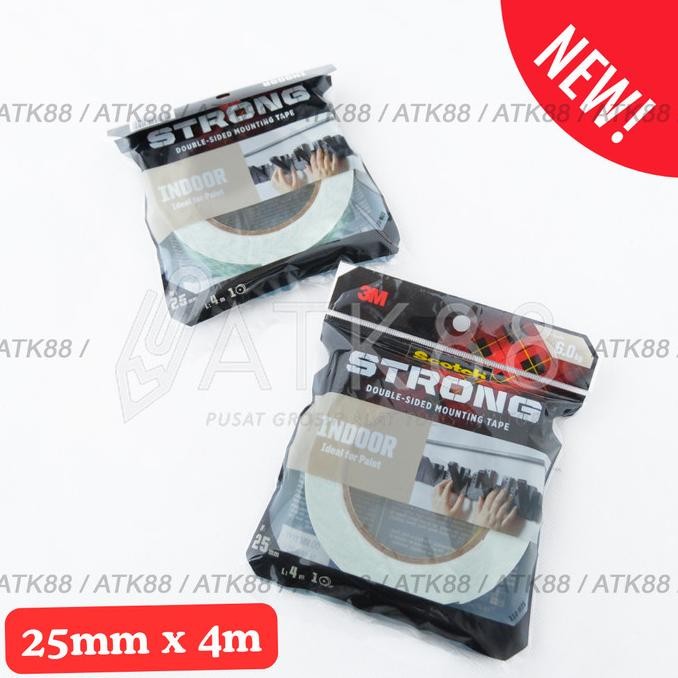 

Sale Double Tape 3M Scotch Permanent Mounting Tape 24 Mm X 3 M