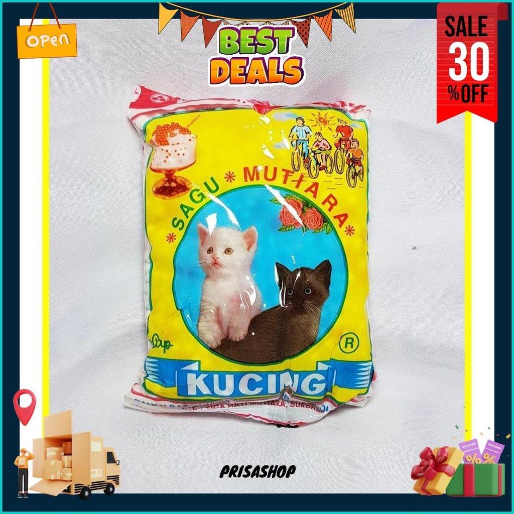 

Sagu Mutiara Cap Kucing 100 Gr - Sagu Mutiara Termurah Banget