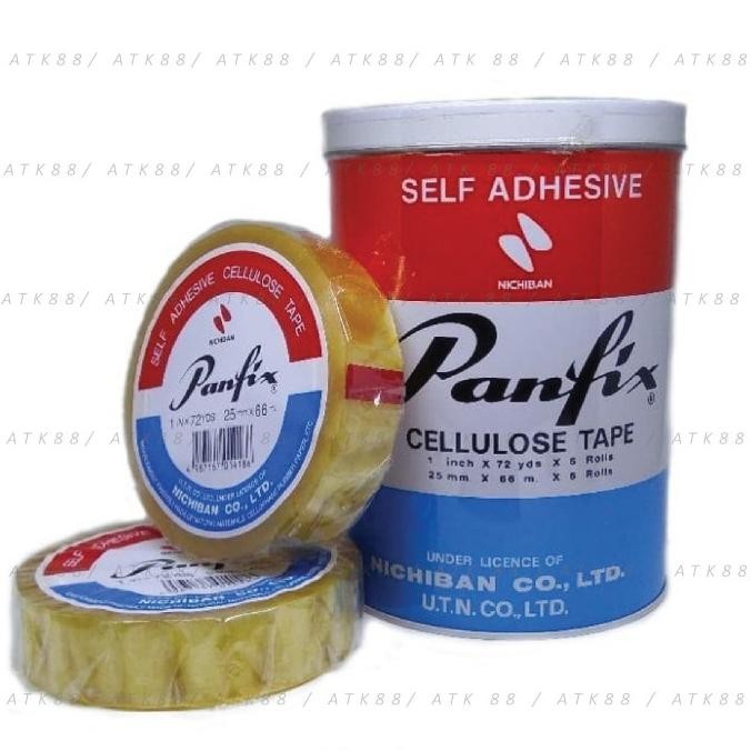 

Sale Selotip Panfix 1" X 72 Yard
