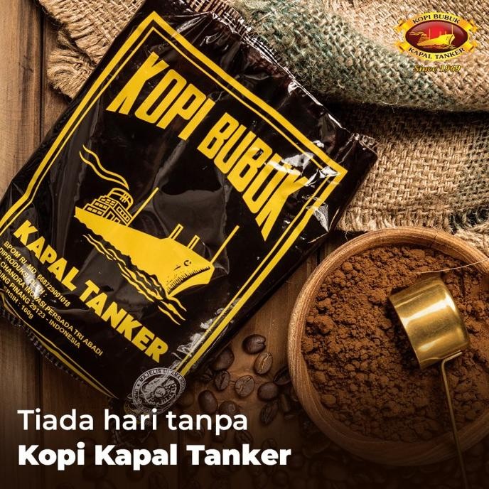 

Kopi Bubuk Kapal Tanker Old - 780 Gr