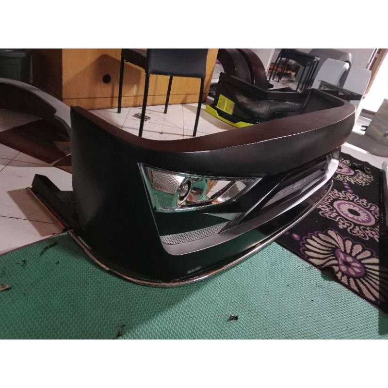 Bemper Depan New Carry, Model Lampu Sigra